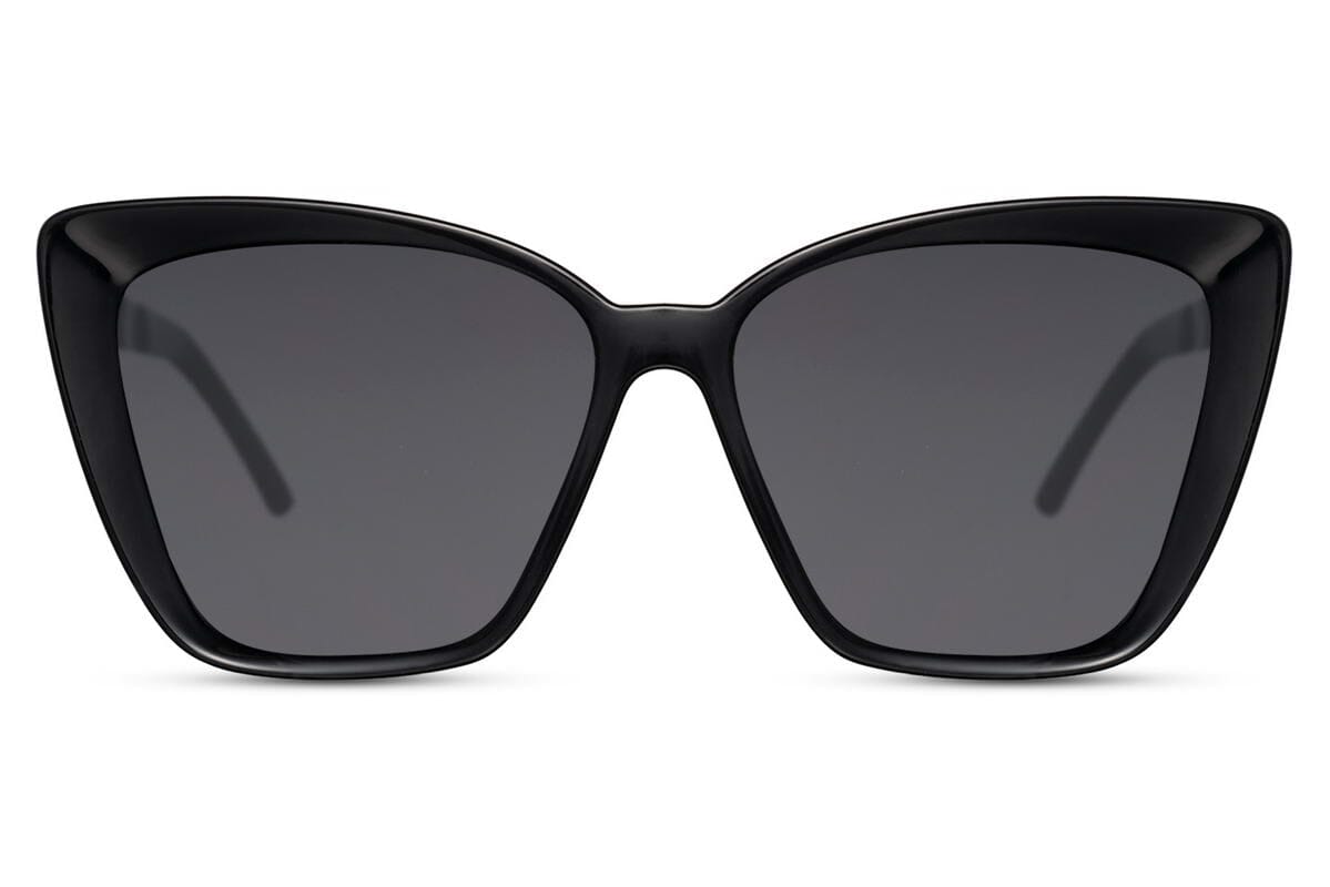 large cat eye frames. Retro style. UV400 protected.