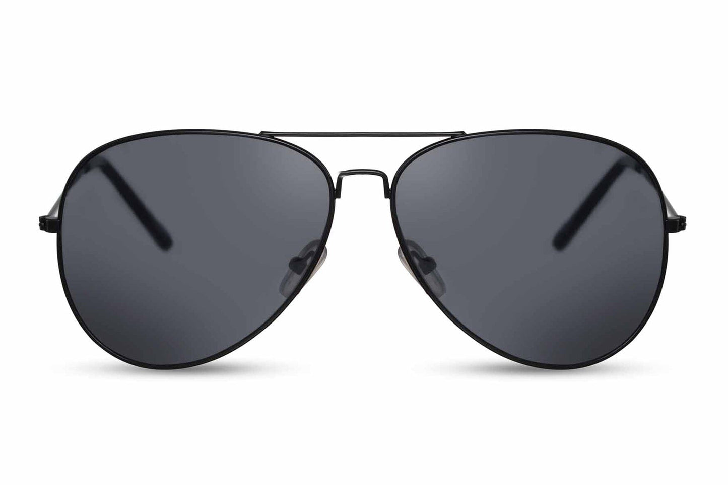 Black frame aviators. UV400 protected.