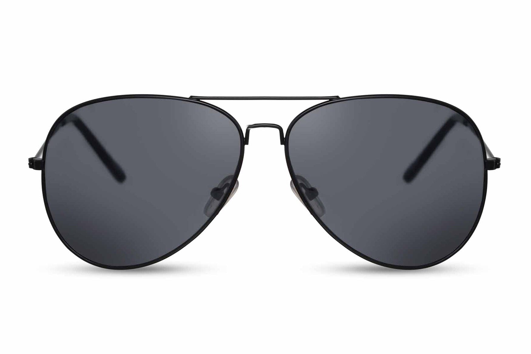 Black frame aviators. UV400 protected.