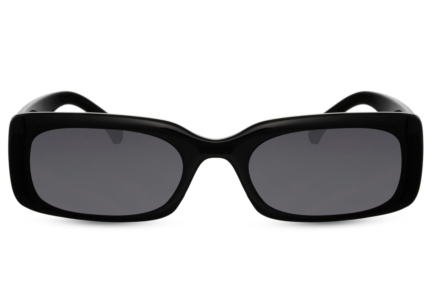 black rectangle sunnies. UV400 protected.