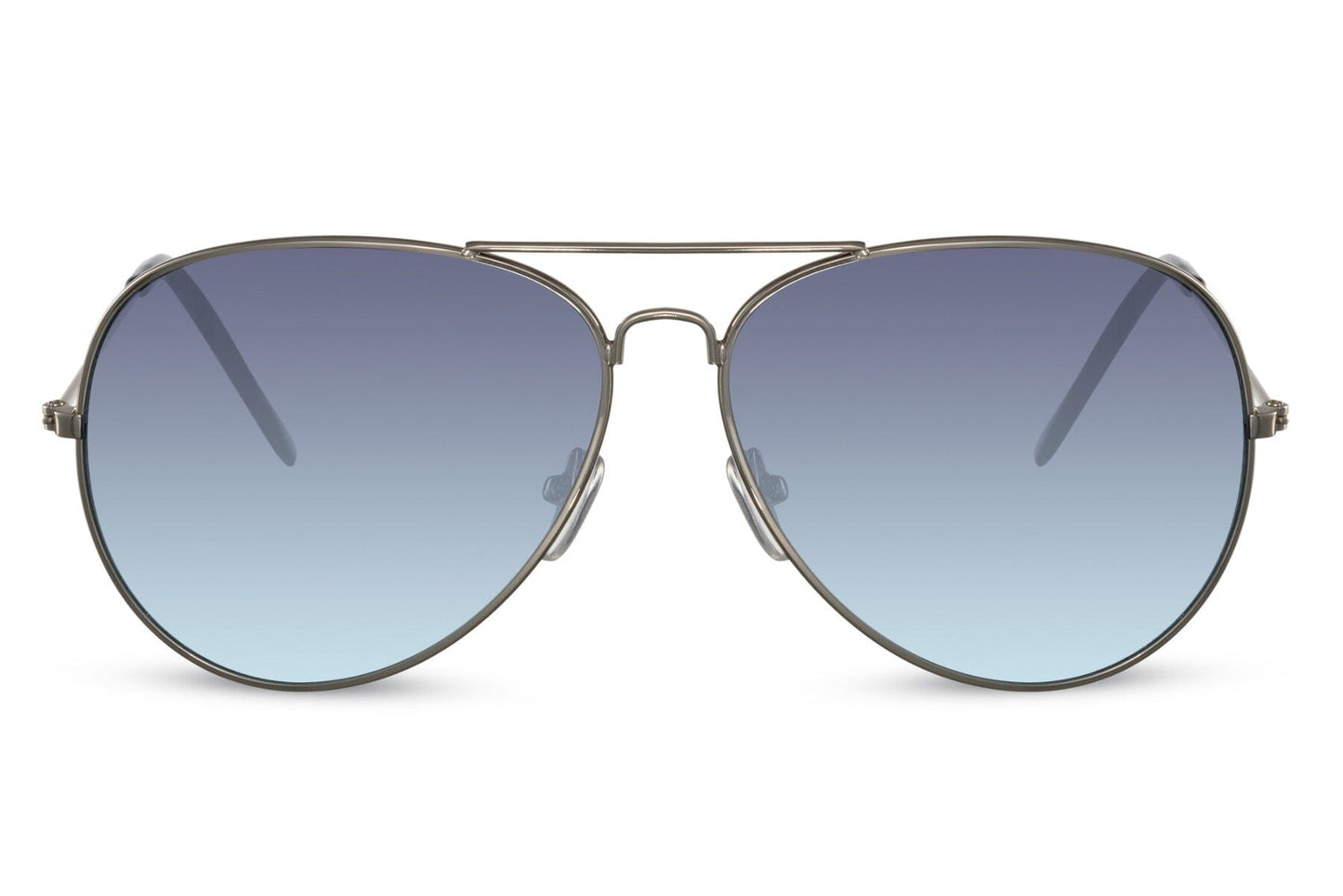 fashionable aviatot sunglasses. Blue lenses. Uv400 protected.