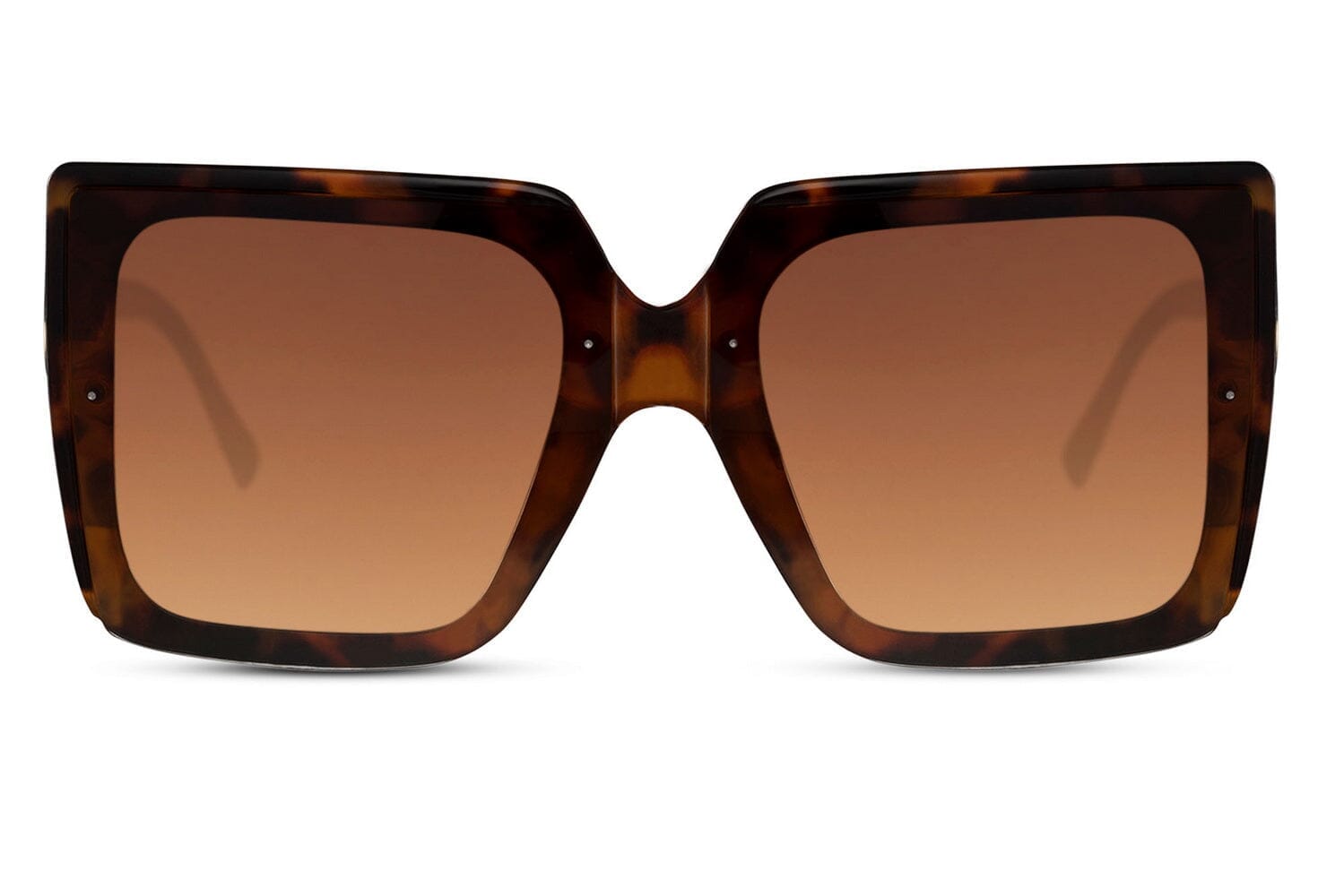 Large square sunglasses. UV400 protected. Acetate frames.