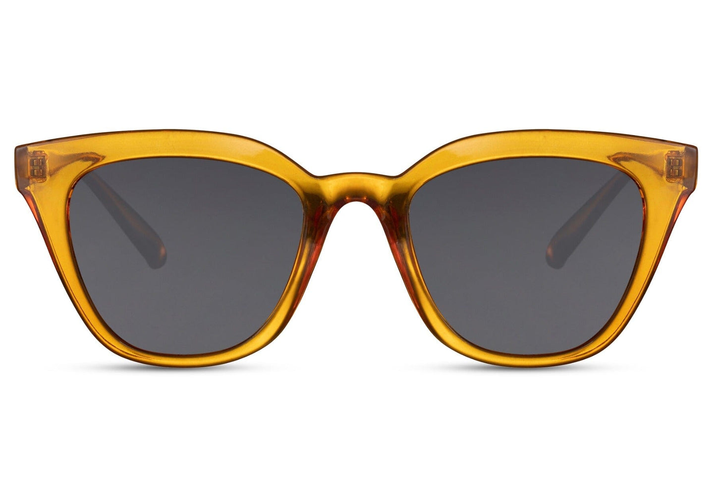 Orange cat eye sunglasses. UV400 protected.