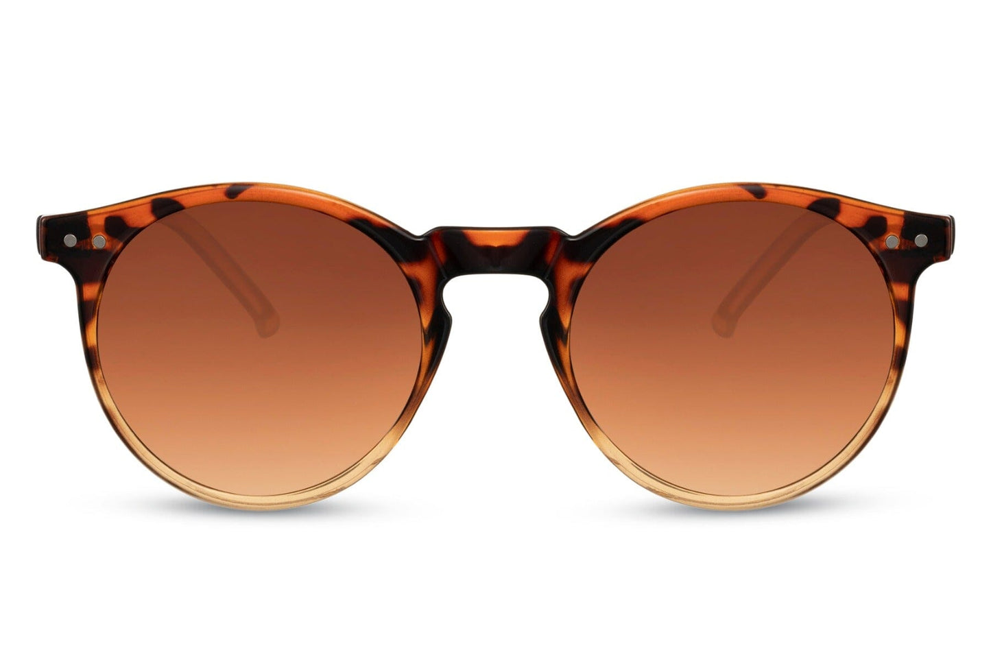 Orange tortoise sunglasses. Uv400 protected. recycled materials.